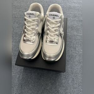 Chanel CC Logo Sneakers